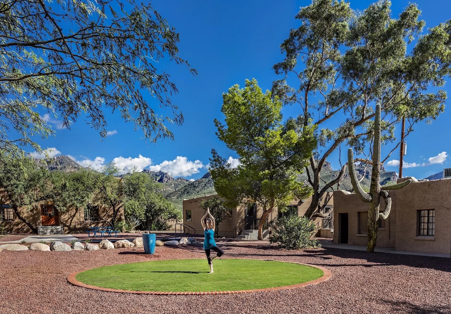 comfortable outdoor area at our addiction trauma mental health facility